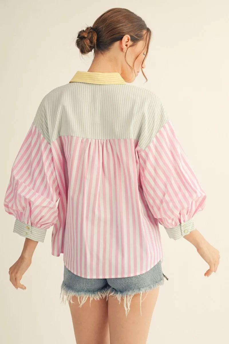 STRIKINGLY CHIC TOP