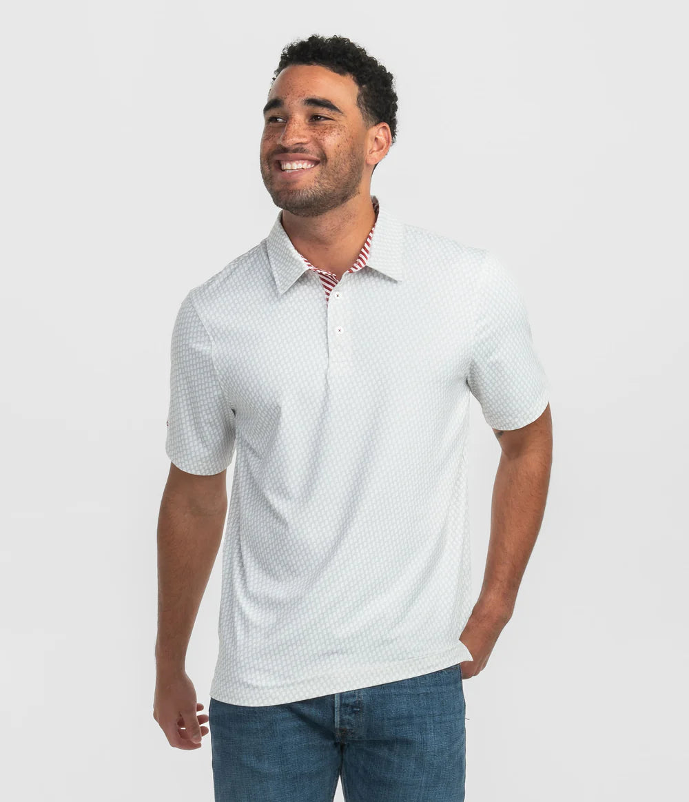 SOUTHERN SHIRT CO SWEET HOME PRINT POLO