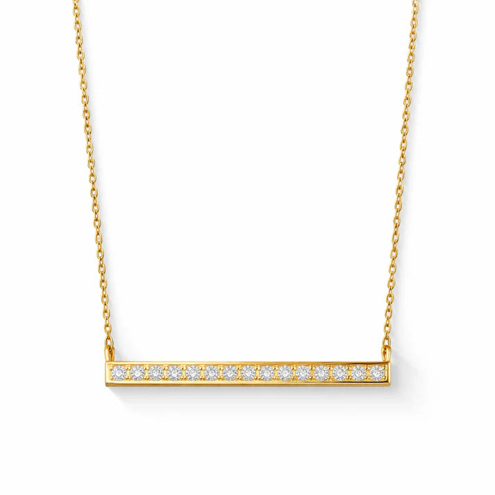 LORENZA HORIZONTAL BAR NECKLACE
