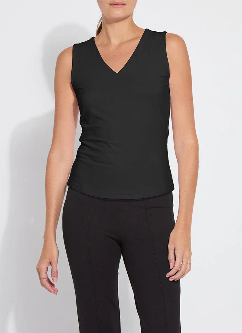 LYSSE ESSENTIAL V-NECK SHELL