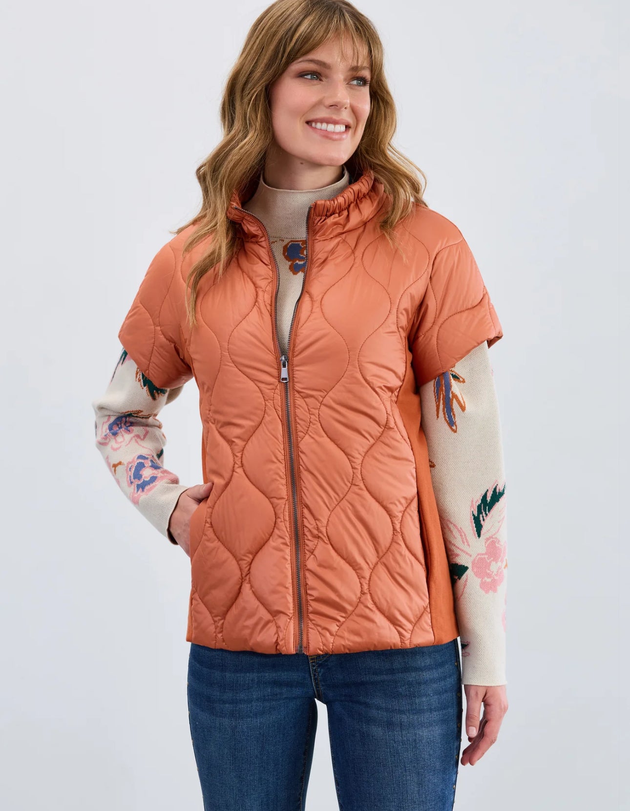 TWISTED LAYERS VEST