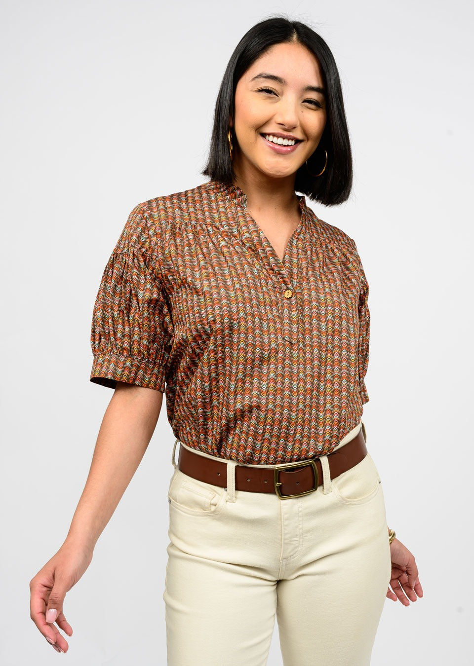DRAPED IN STYLE TOP