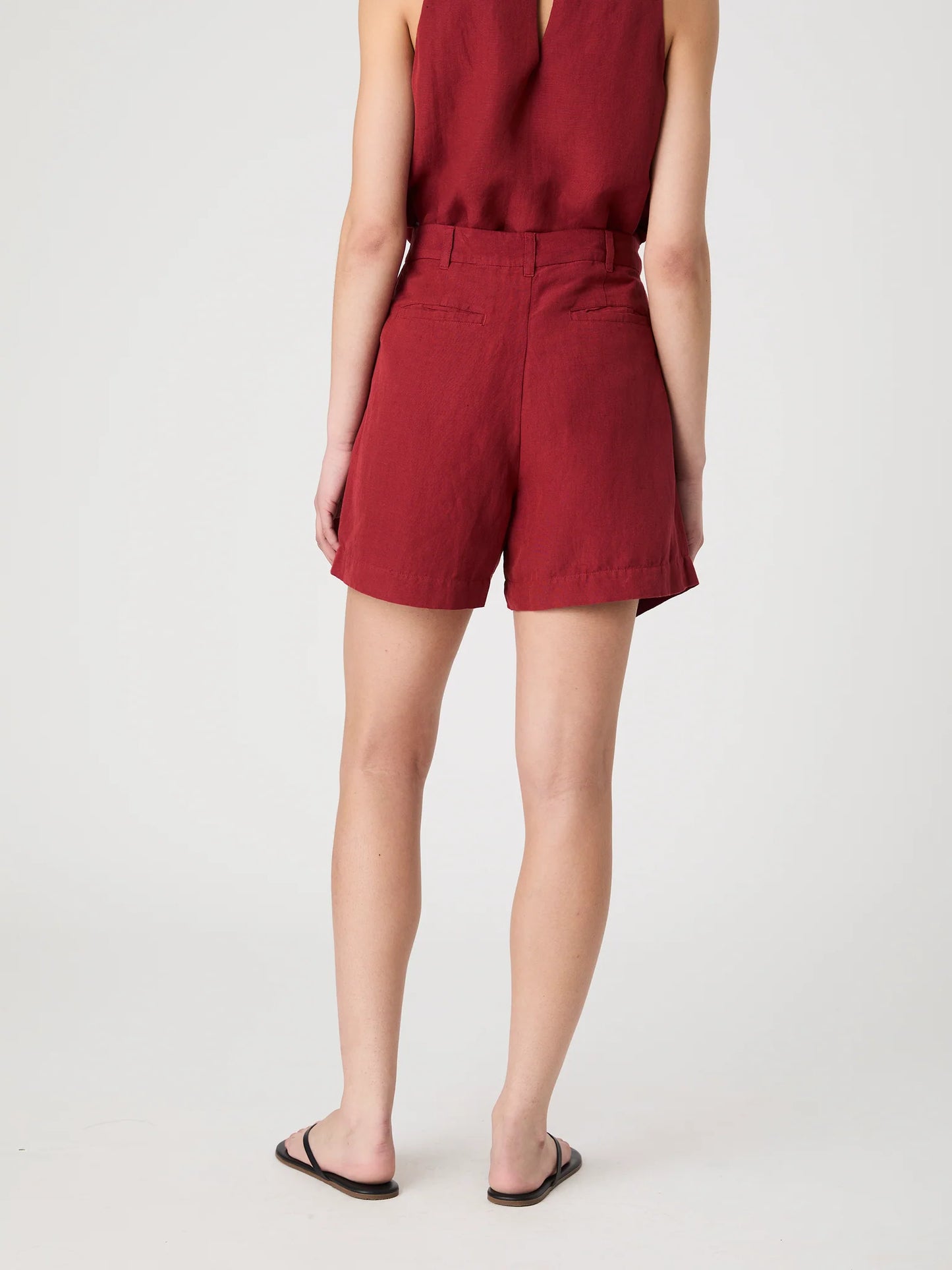 BIRDIE LINEN WALKING SHORT