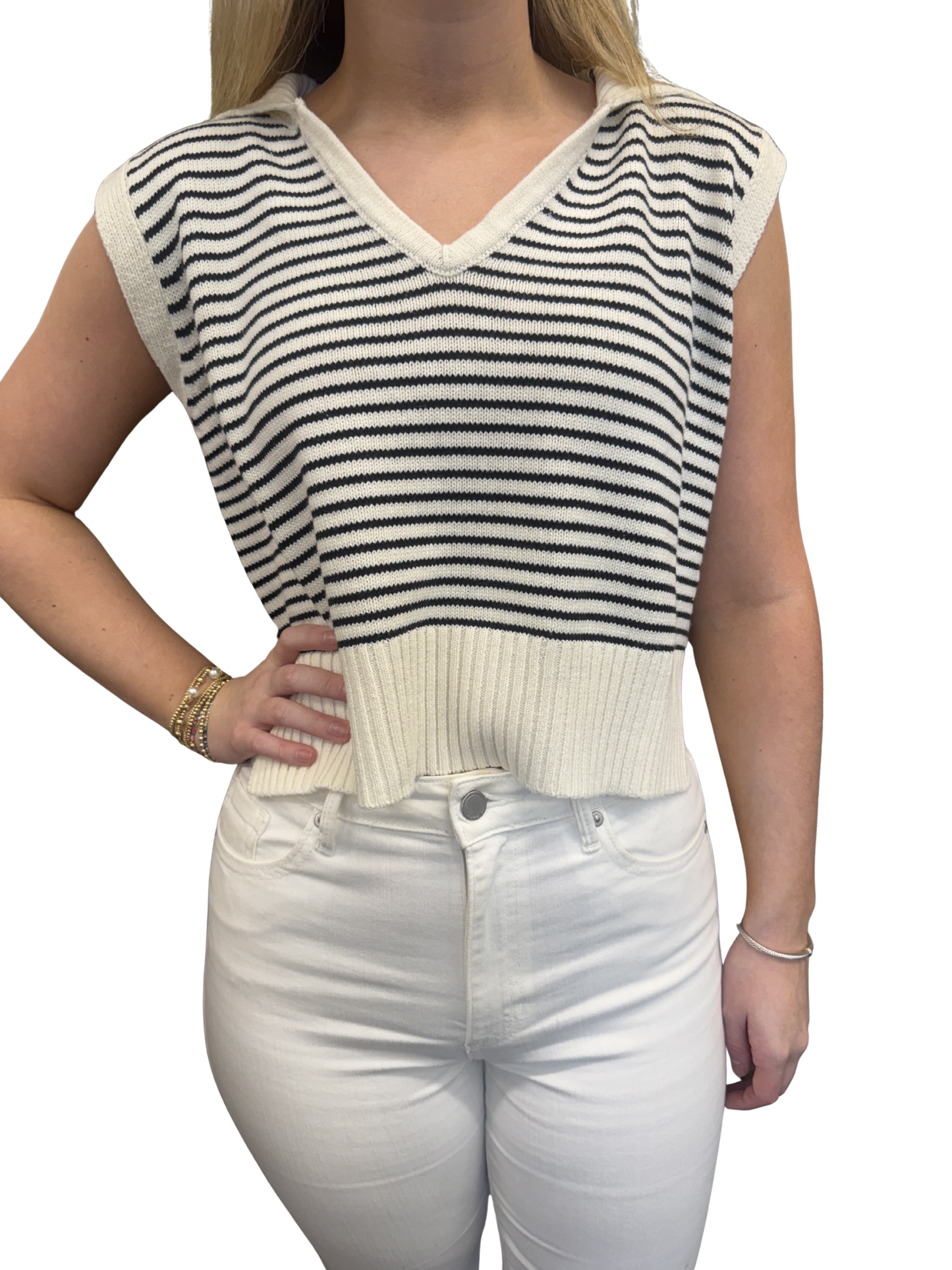 VARSITY STRIPE TOP