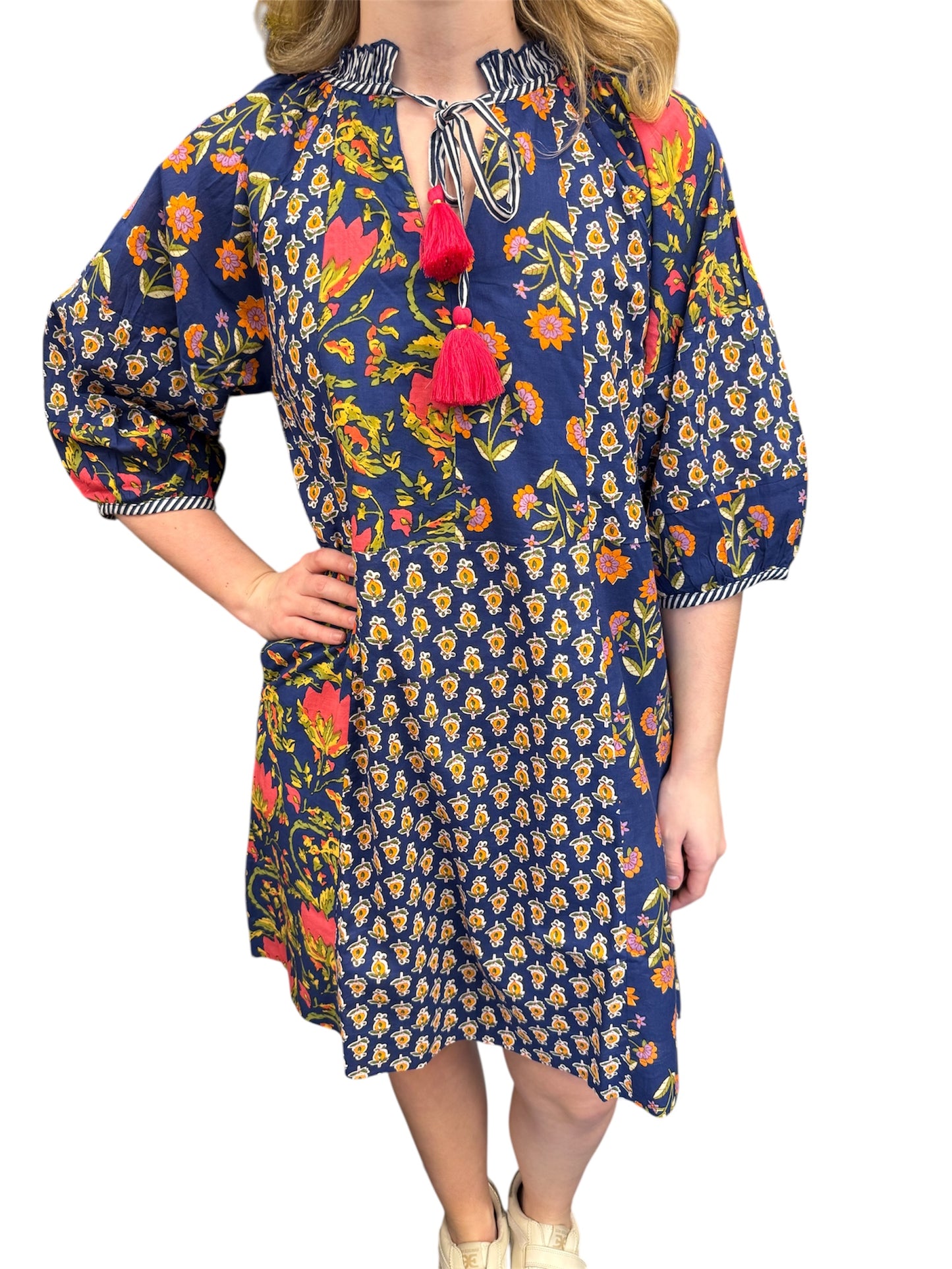 SPRING FLORALS DRESS