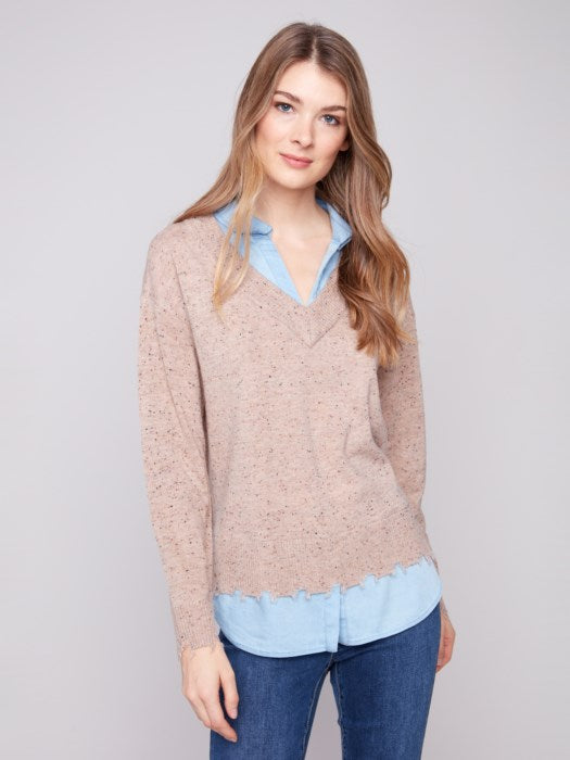 RUNNING THE SHOW SWEATER