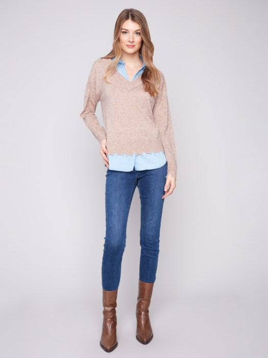 RUNNING THE SHOW SWEATER