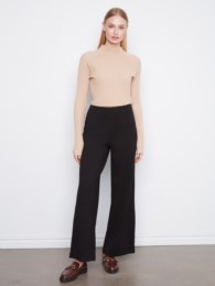 SHE'S GUTSY PULL-ON WIDE LEG PANTS