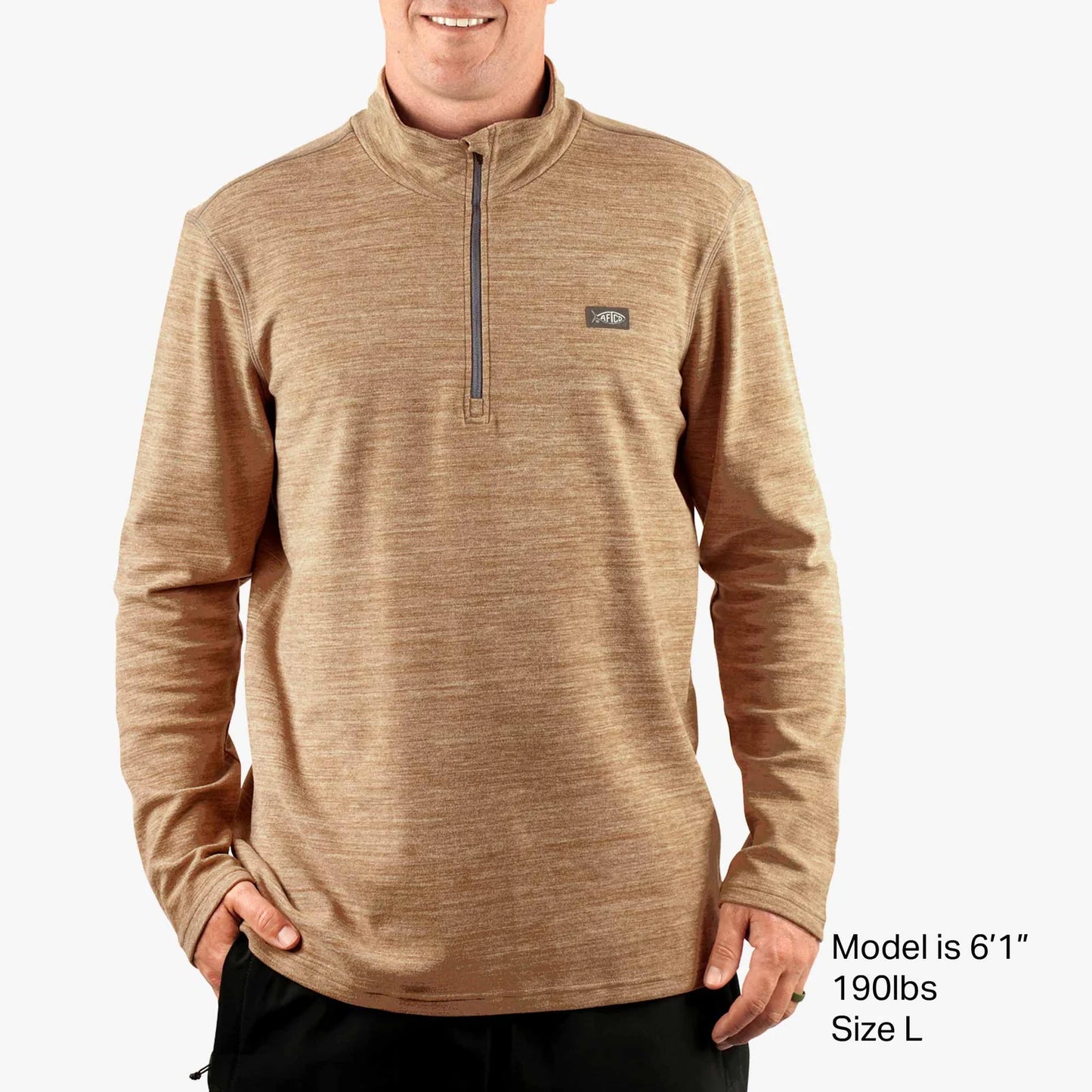 AFTCO COASTAL LAYER 1/4 ZIP