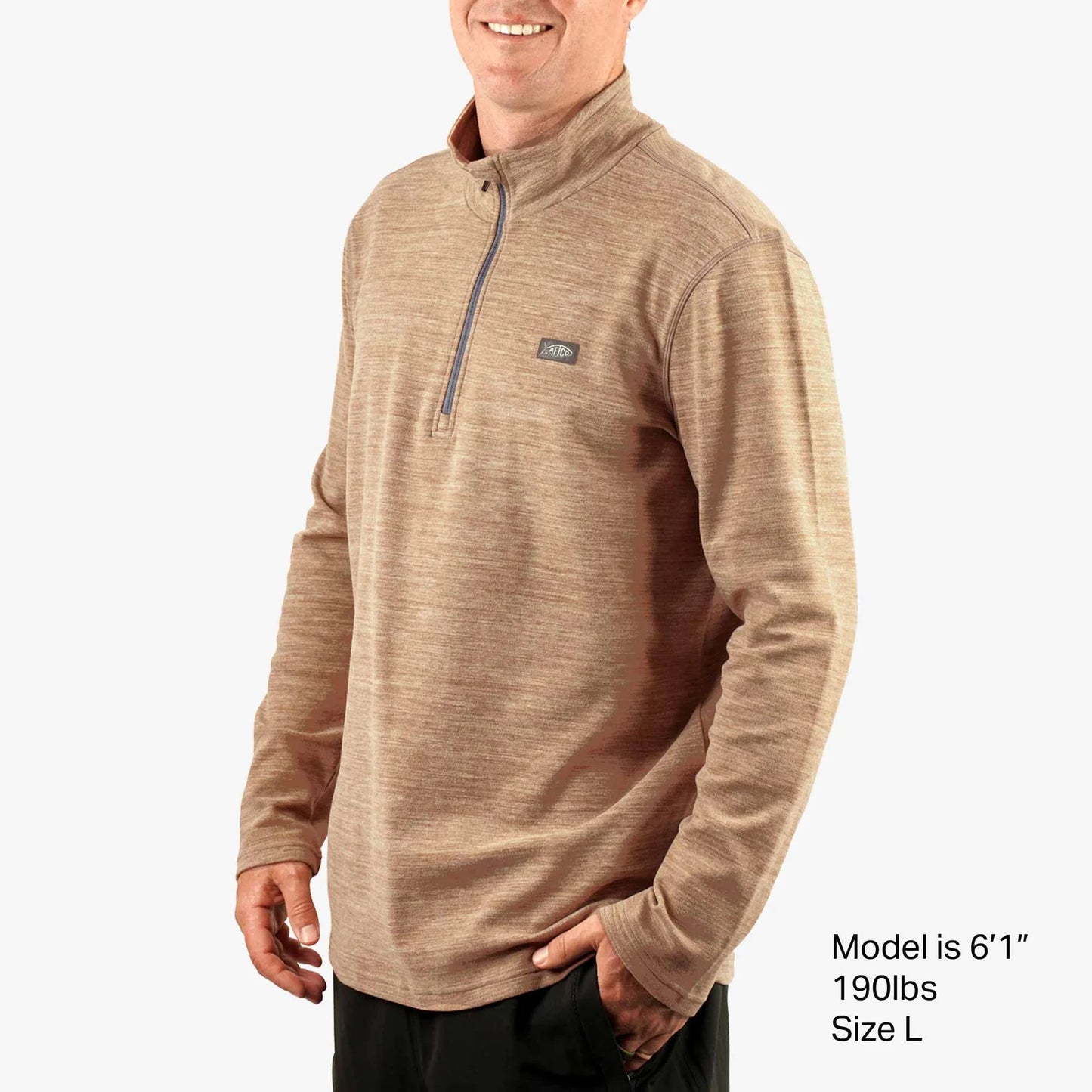 AFTCO COASTAL LAYER 1/4 ZIP