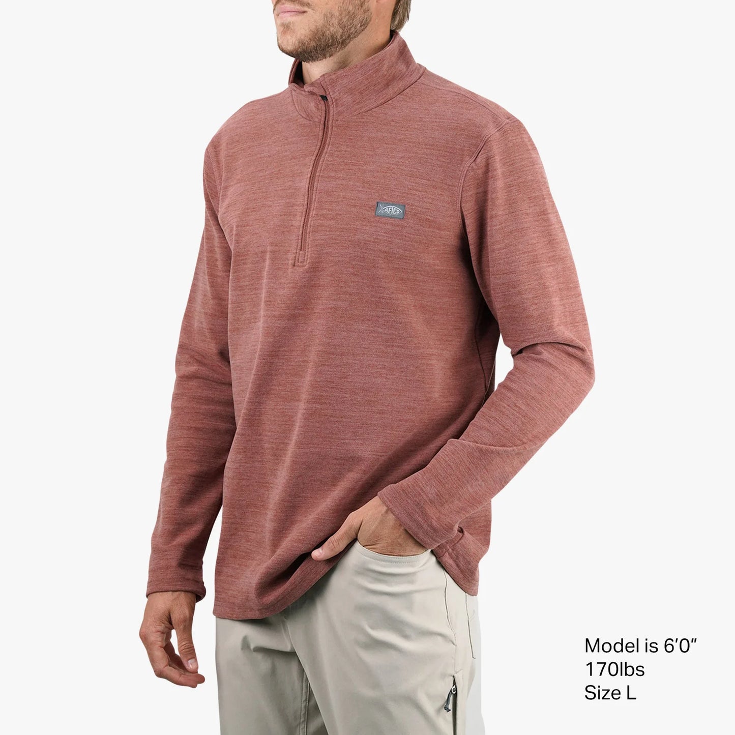 AFTCO COASTAL LAYER 1/4 ZIP