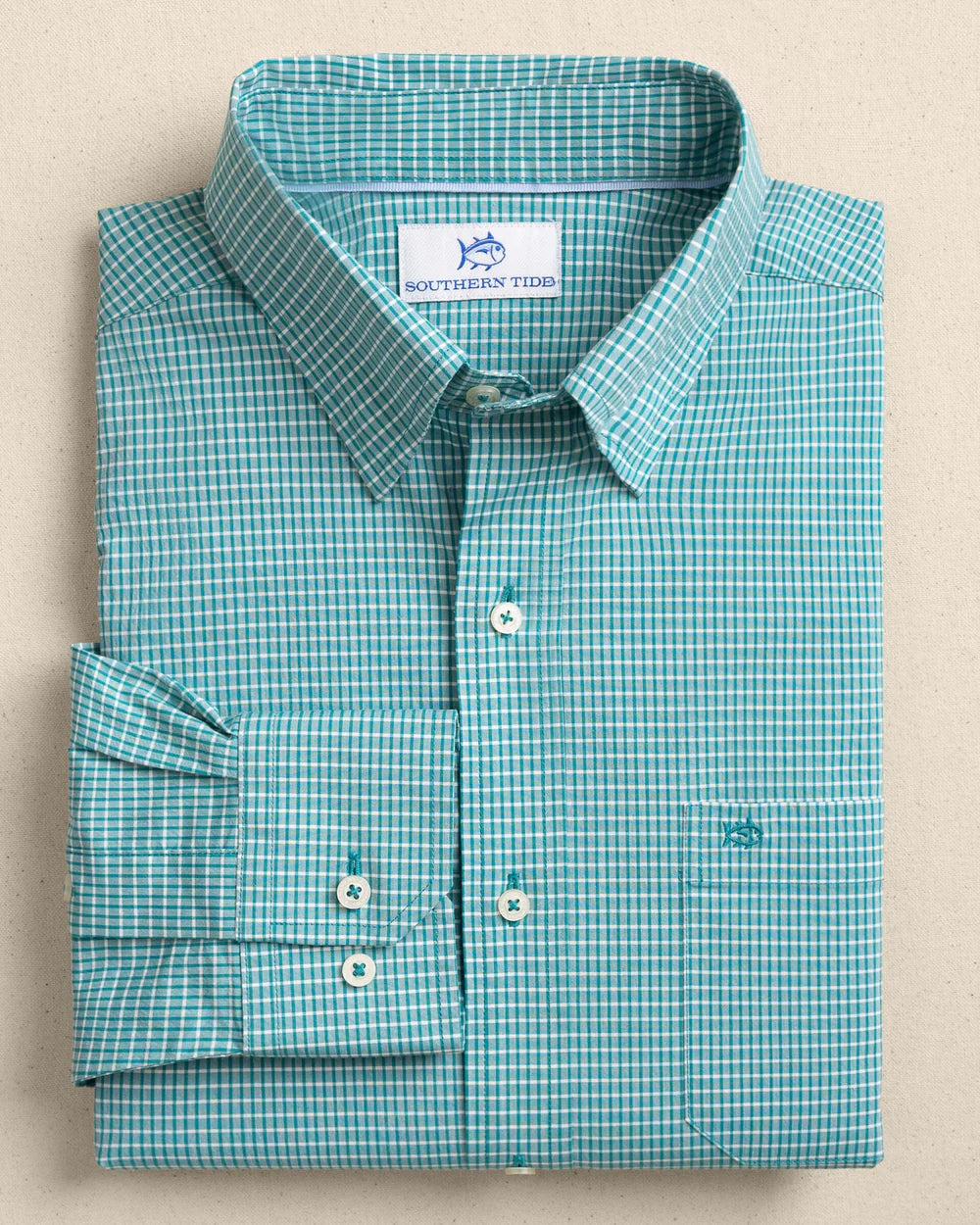 SOUTHERN TIDE CHARLESTON CROFTON PLAID LS
