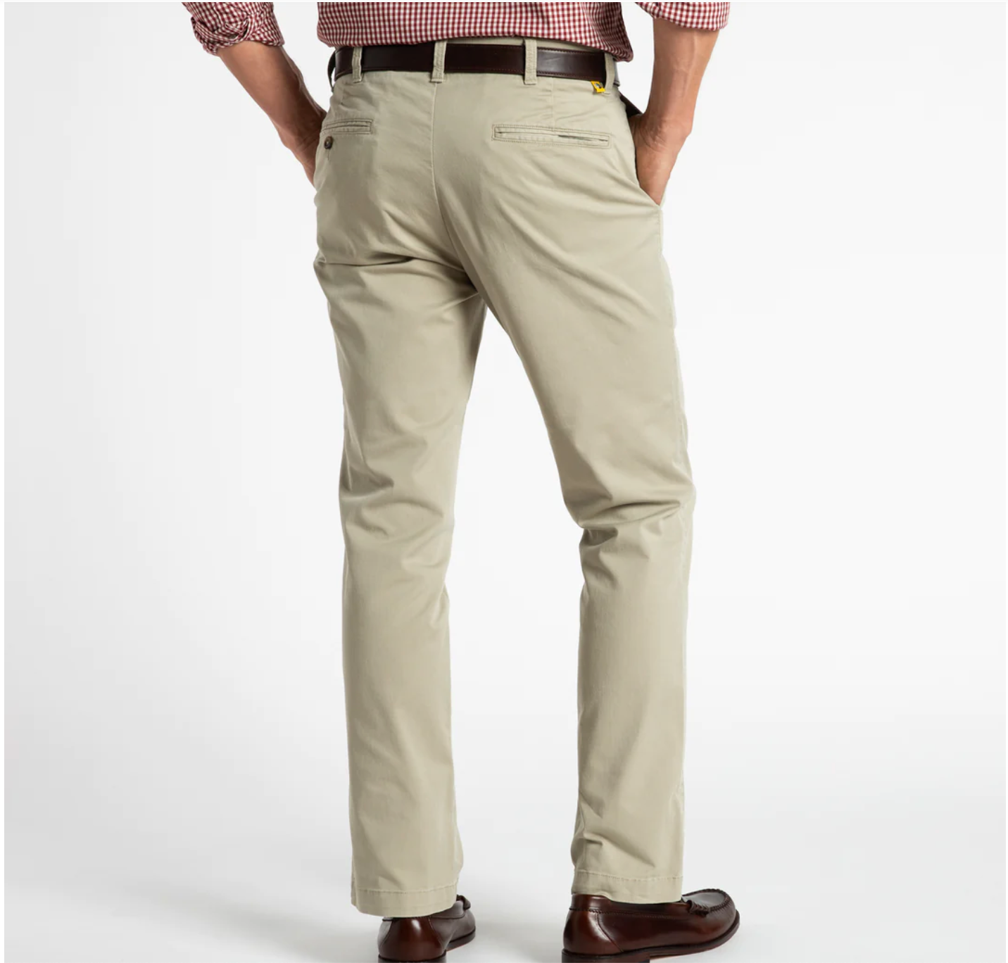 DUCKHEAD CLASSIC FIT GOLD SCHOOL CHINO