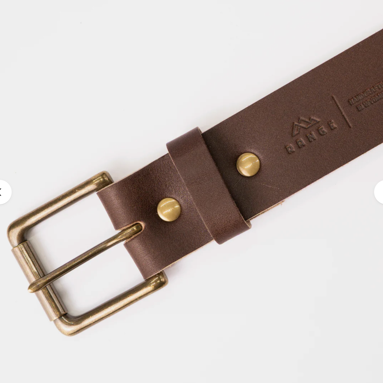 RANGE LEATHER BELT
