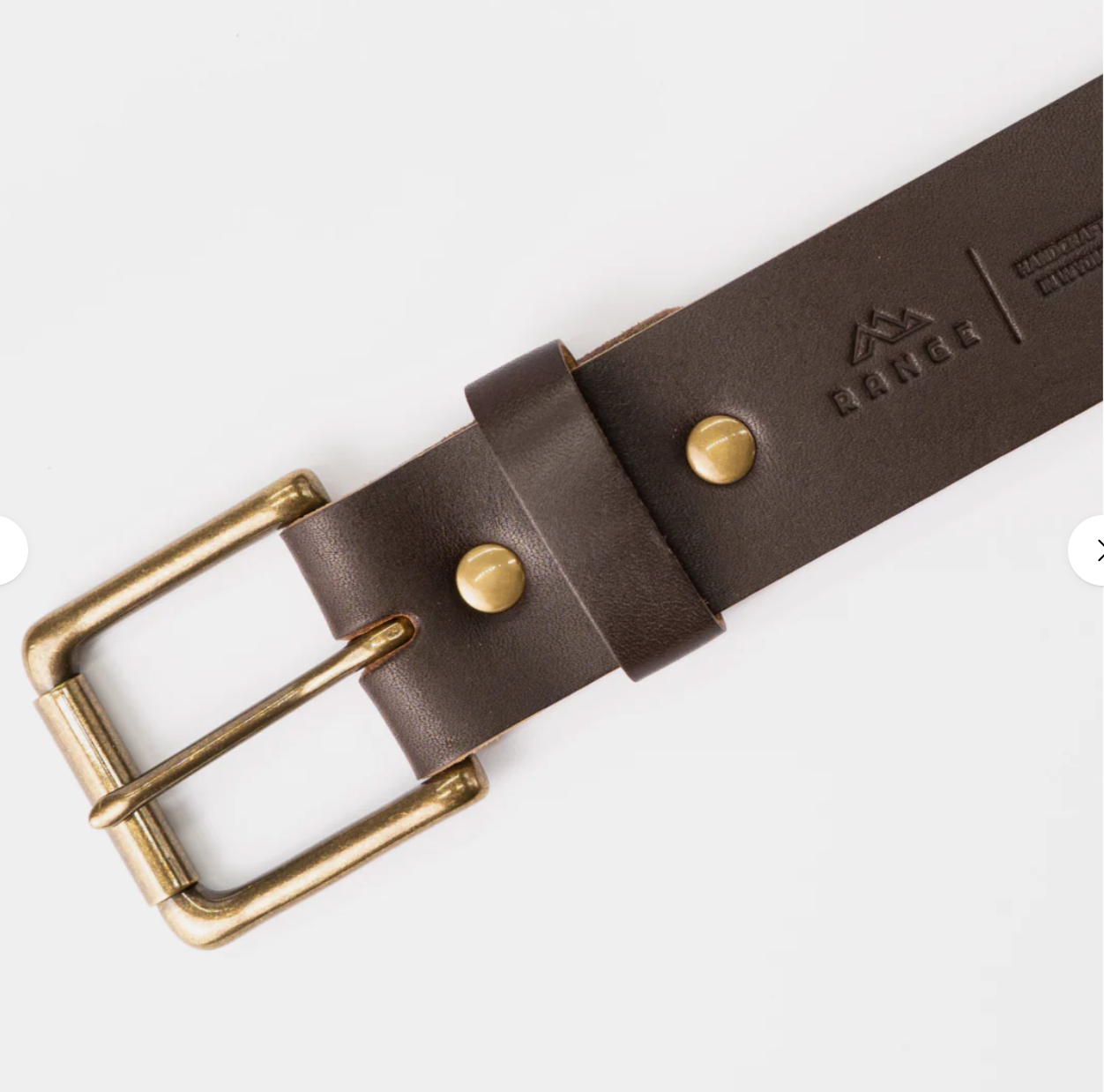 RANGE LEATHER BELT