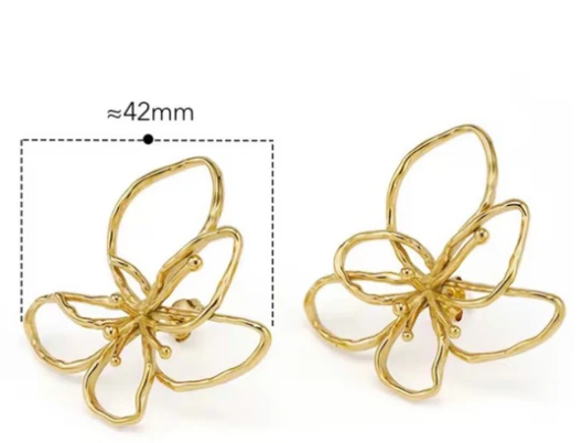 PLUMERA STATEMENT EARRING