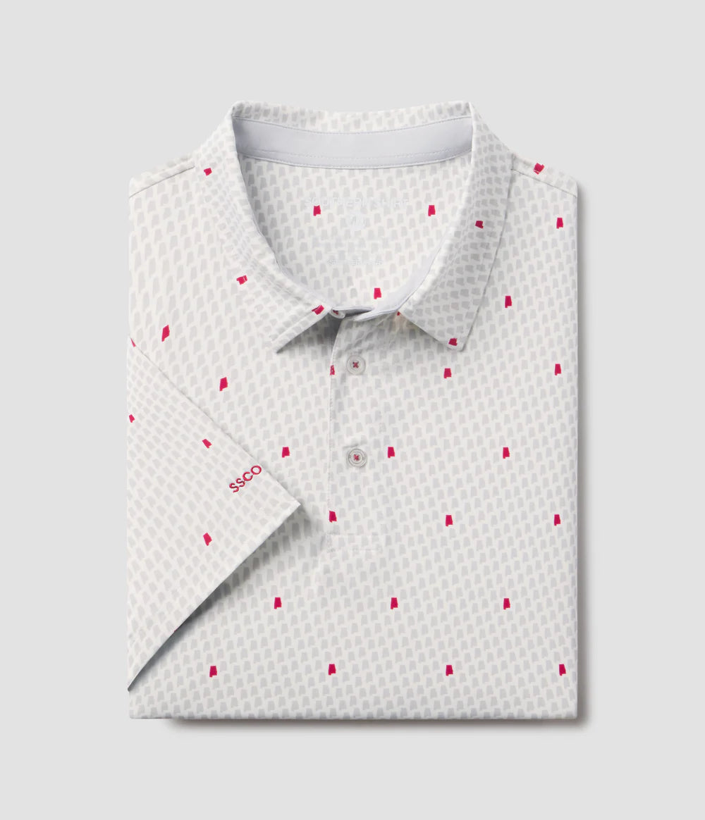 SOUTHERN SHIRT CO SWEET HOME PRINT POLO