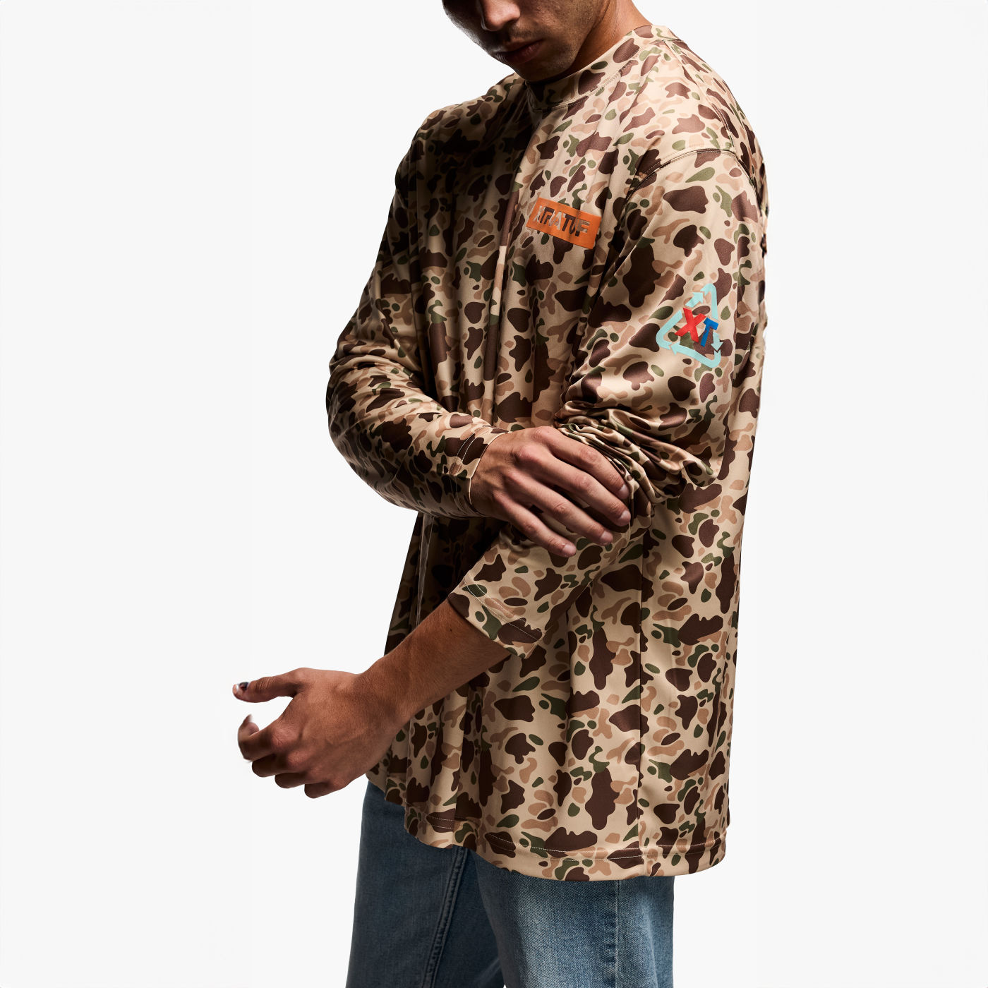 XTRATUF L/S DUCK CAMO FISHING SHIRT