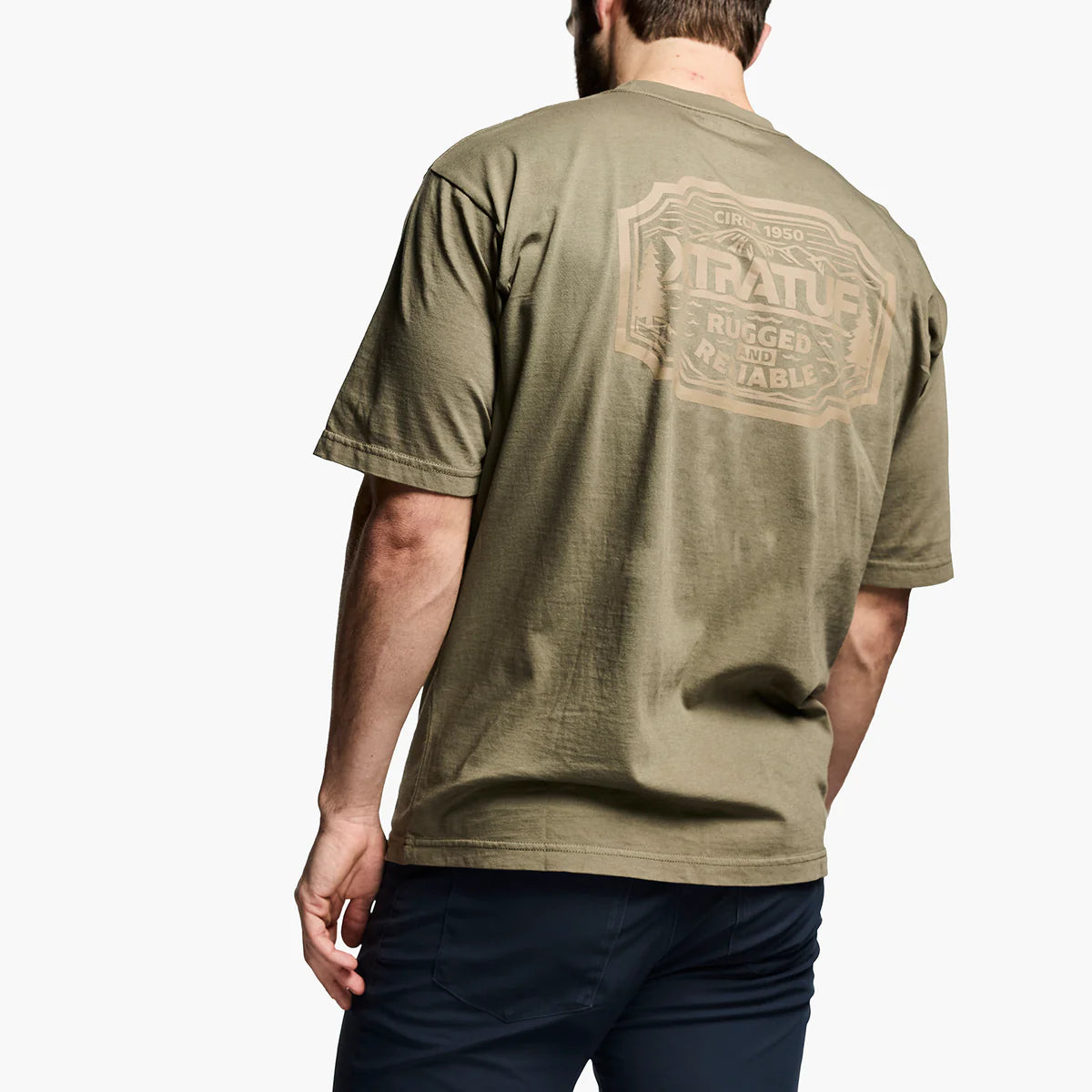 XTRATUF BADGE GRAP TEE