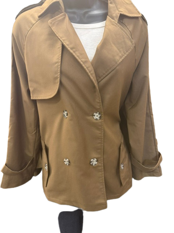 THE MORGAN SHORT TRENCH