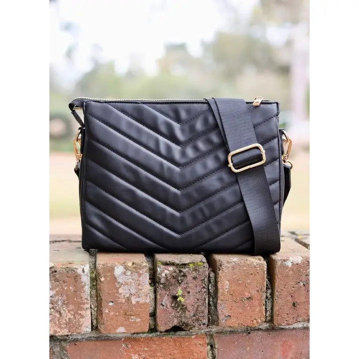 ARIANA QUILTED CROSSBODY