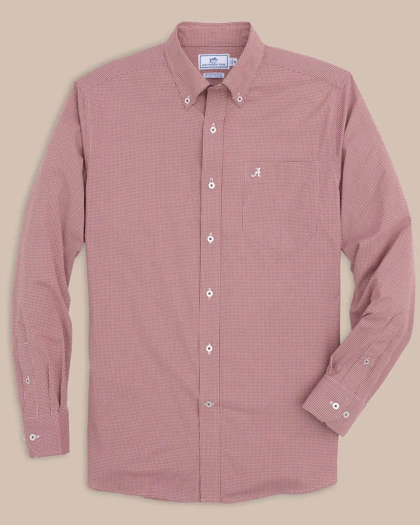SOUTHERNTIDE ALABAMA GINGHAM BUTTON DOWN SHIRT