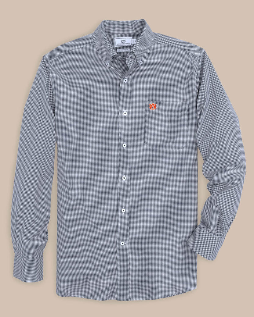 SOUTHERNTIDE AUBURN GINGHAM BUTTON DOWN SHIRT