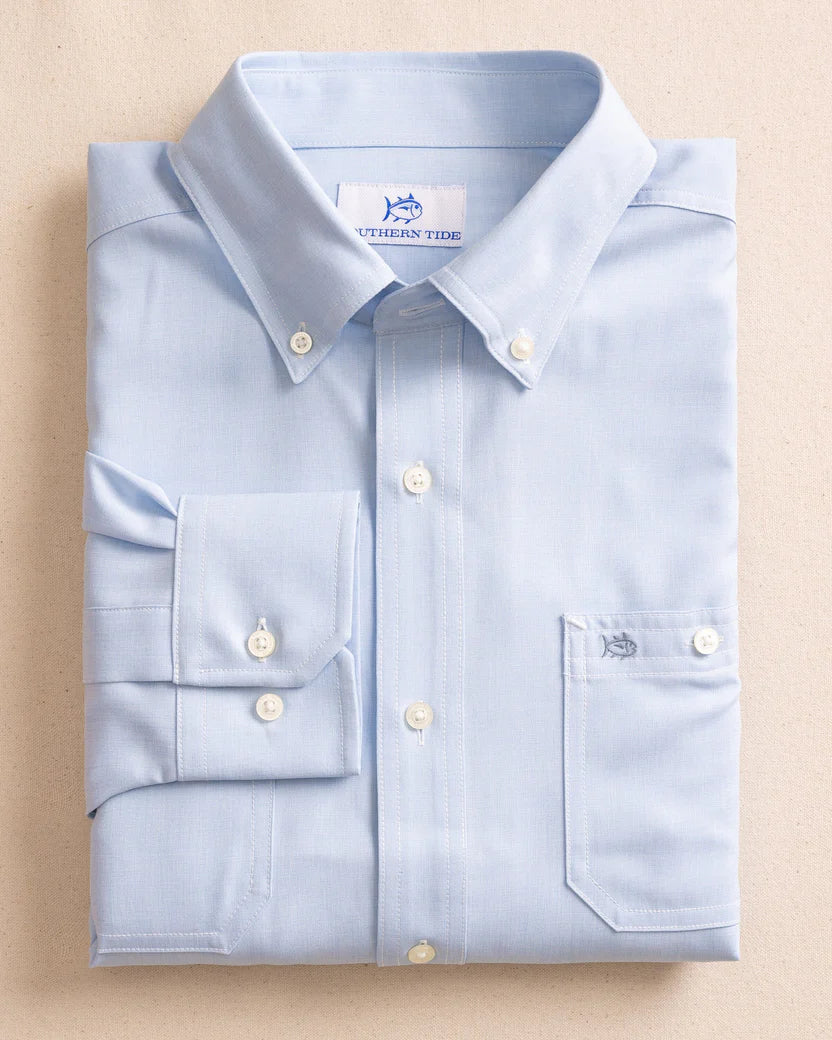 SOUTHERN TIDE L/S DOCK SHIRT