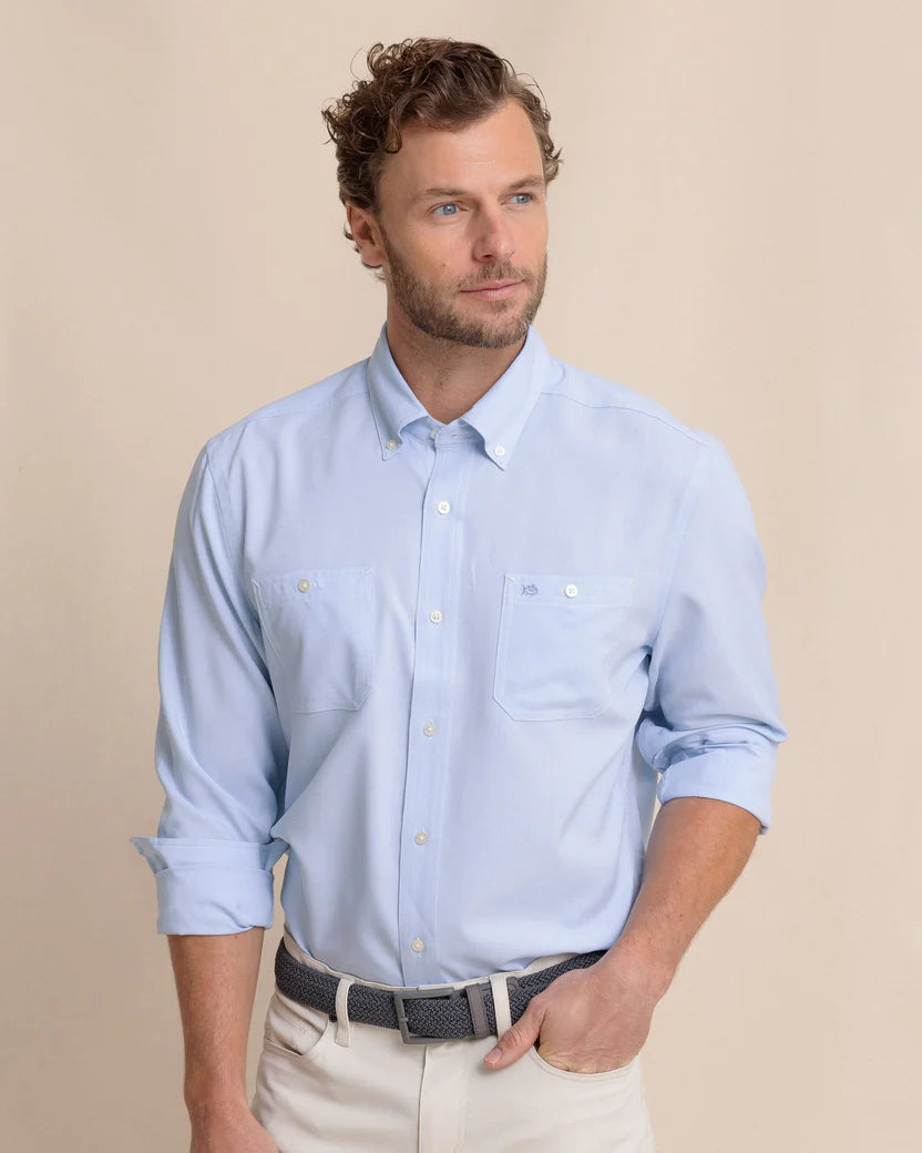 SOUTHERN TIDE L/S DOCK SHIRT