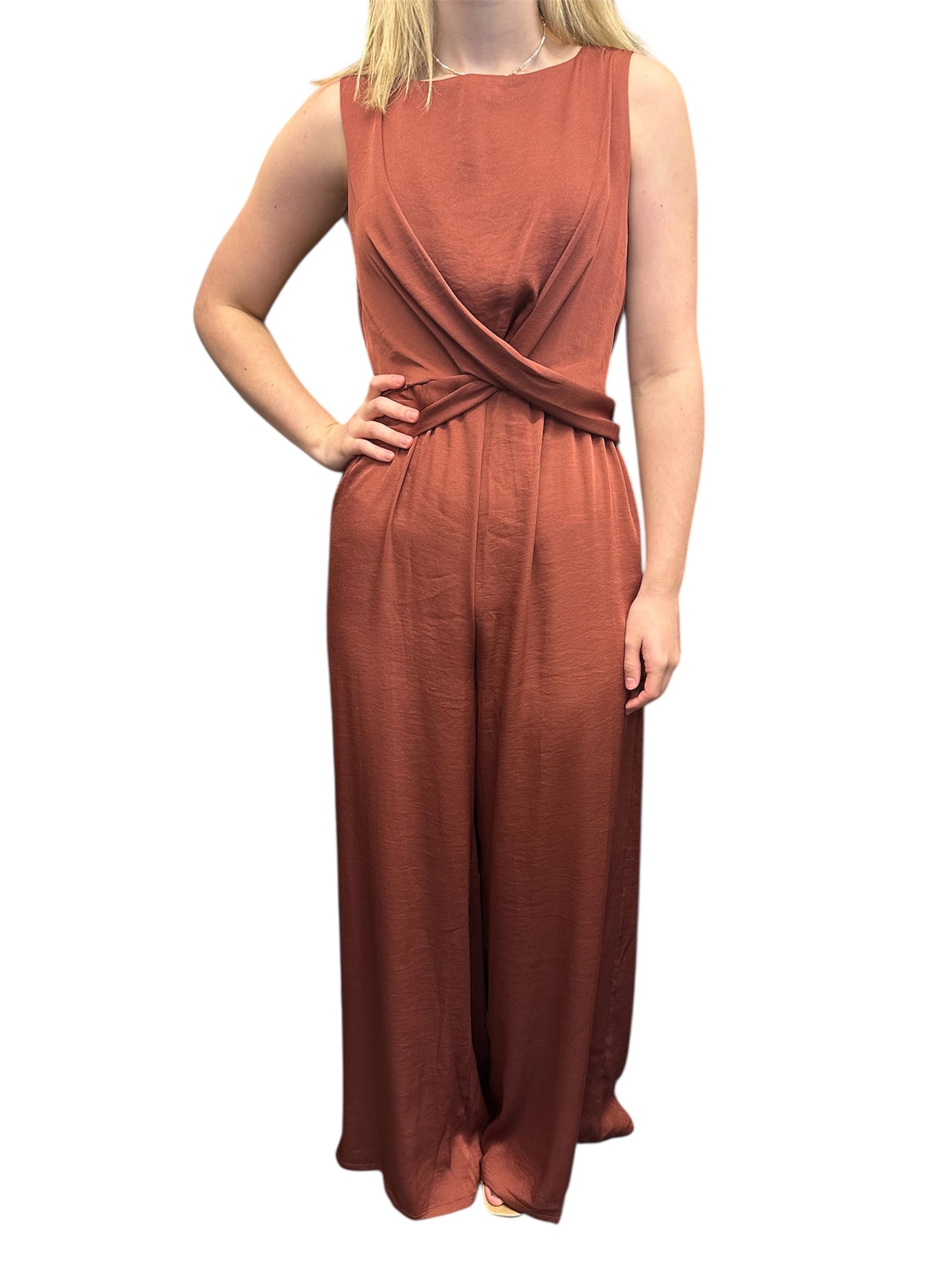 SIP CHAMPAGNE JUMPSUIT