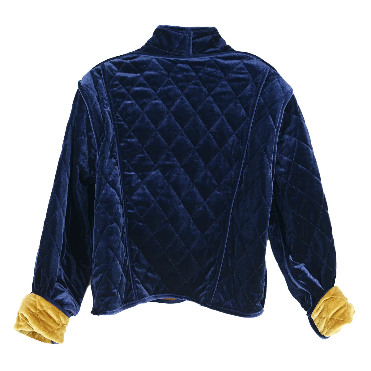BRONZE BLUEBERRY QUILTED REVERSIBLE JACKET