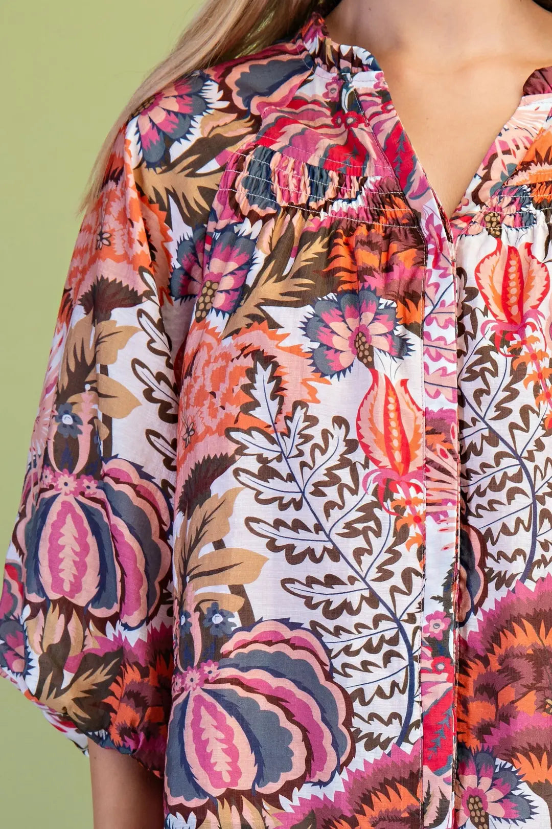 AUTUMN LANDSCAPE BLOUSE