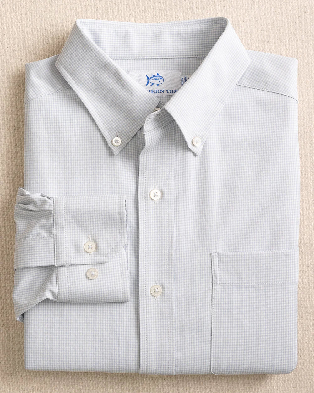 SOUTHERN TIDE GAMEDAY GINGHAM INTERCOASTAL SPORT SHIRT