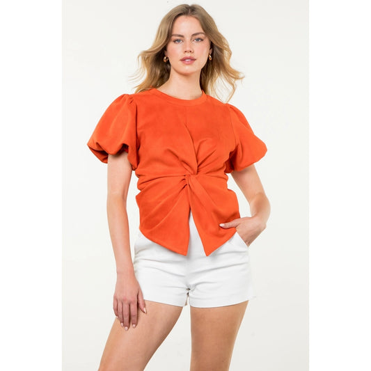 TIED UP IN STYLE TOP