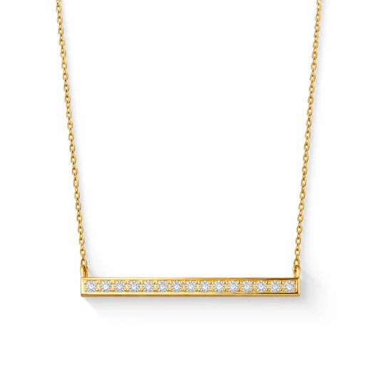 LORENZA HORIZONTAL BAR NECKLACE