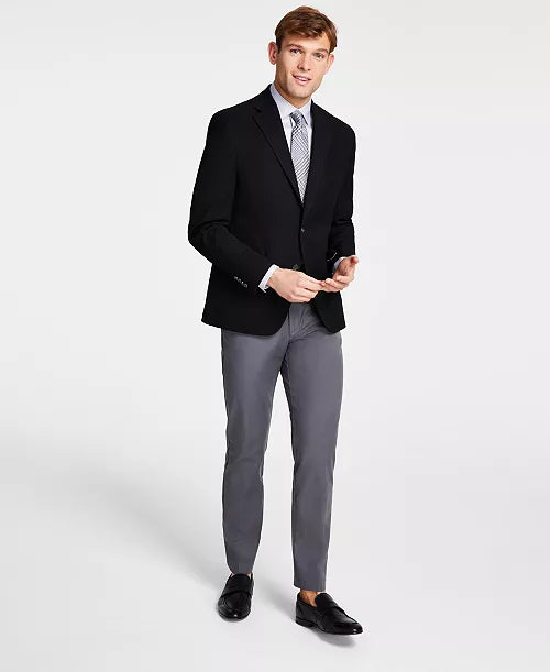 MICHAEL KORS CLASSIC-FIT STRETCH SOLID BLAZER