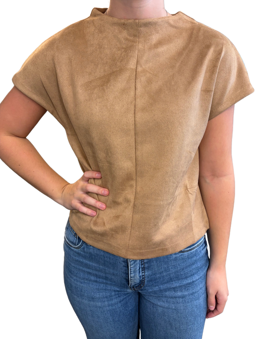 BEEZIE SUEDE TOP
