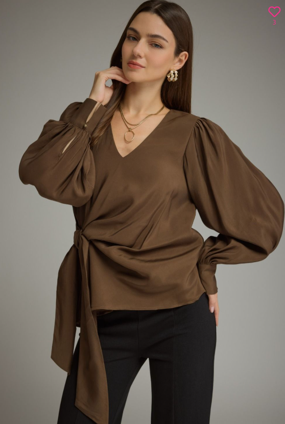 THATS A WRAP BLOUSE