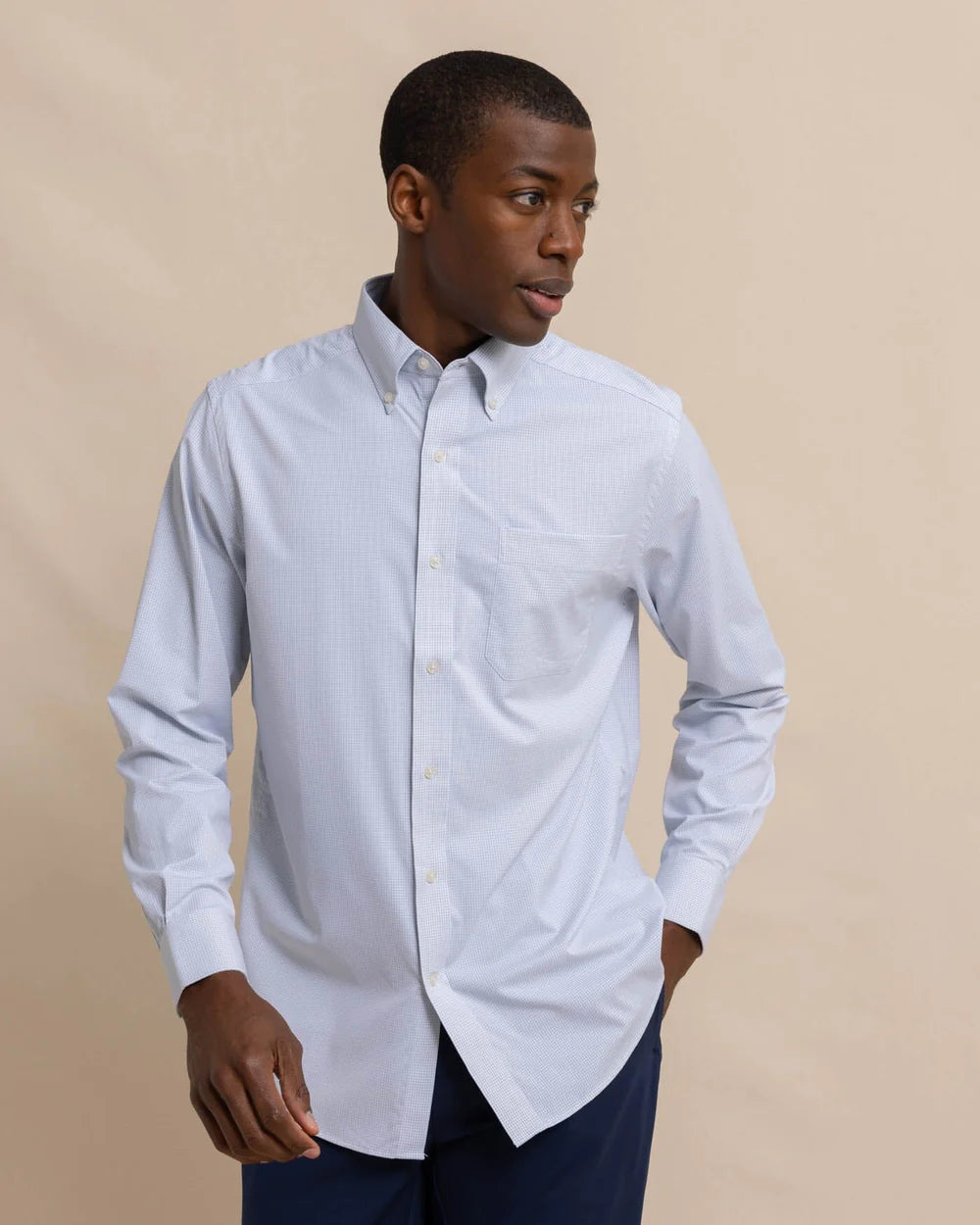 SOUTHERN TIDE GAMEDAY GINGHAM INTERCOASTAL SPORT SHIRT
