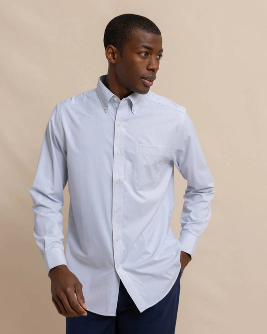 SOUTHERN TIDE GAMEDAY GINGHAM INTERCOASTAL SPORT SHIRT