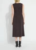 MAURELLE NEOPRENE SEAMED DRESS