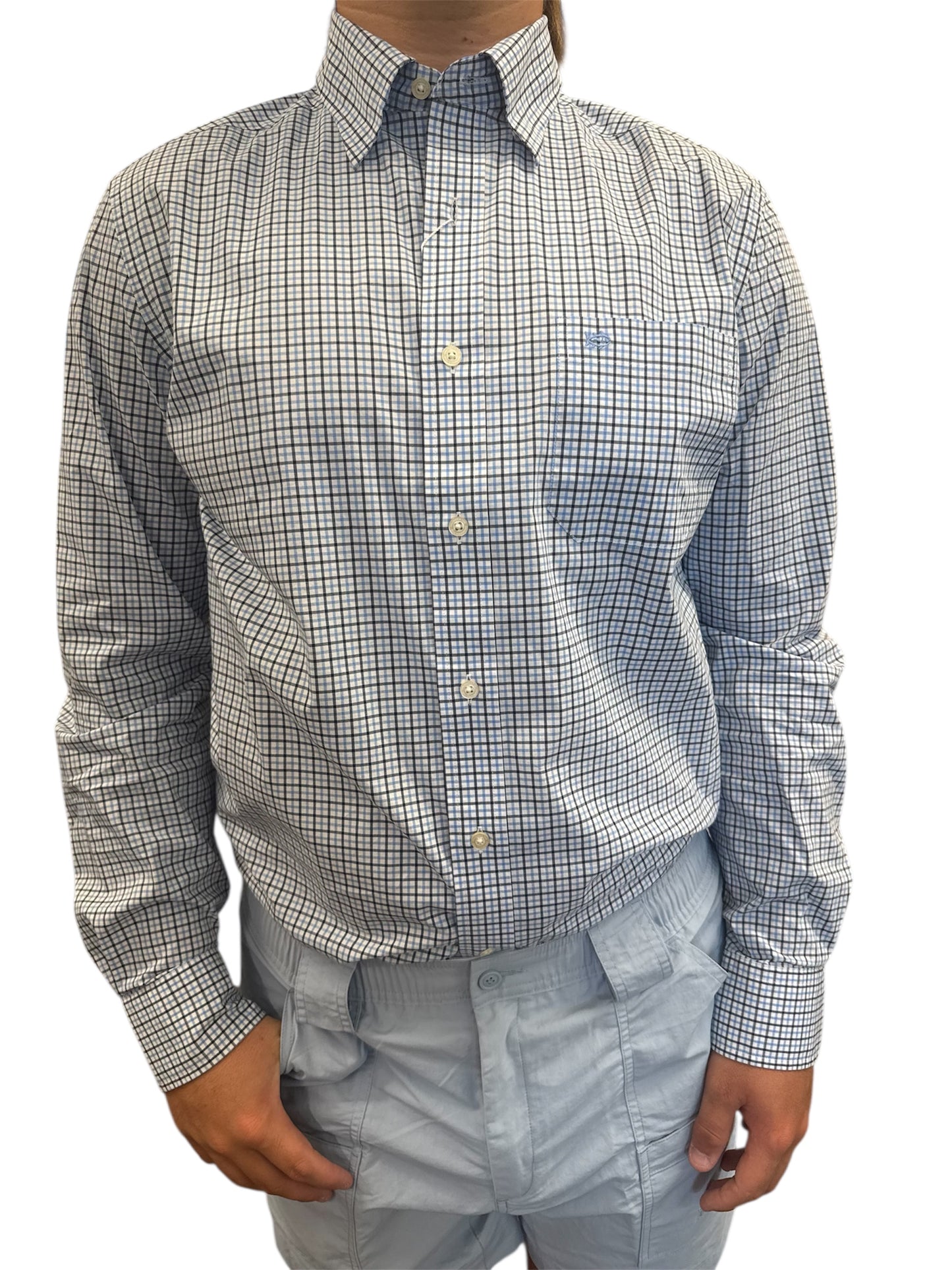 SOUTHERN TIDE CHARLESTON SUMMERTON PLAID SPORTSHIRT