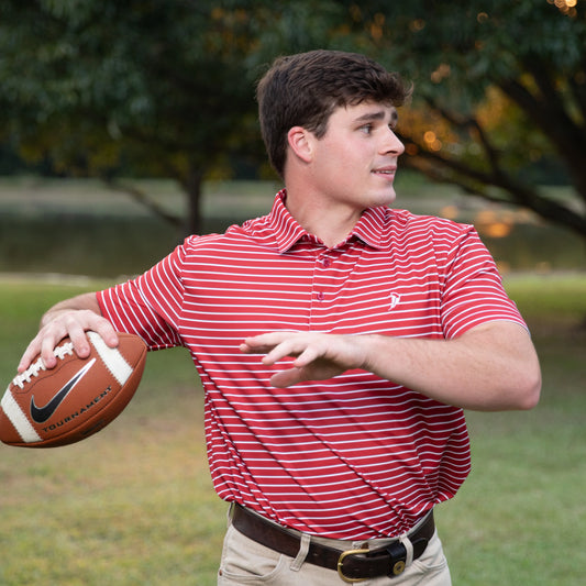 PB GAMEDAY STRIPES POLO