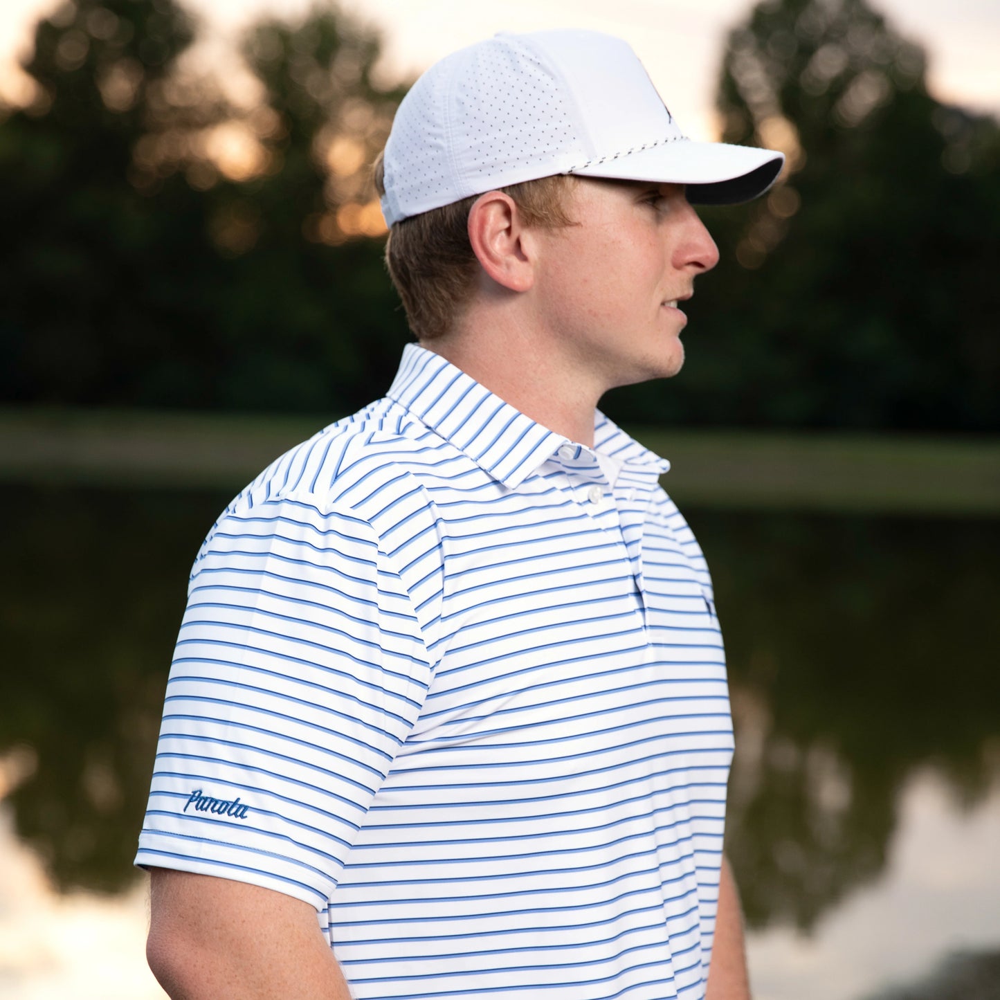 PB PERFORMANCE POLO STRIPES