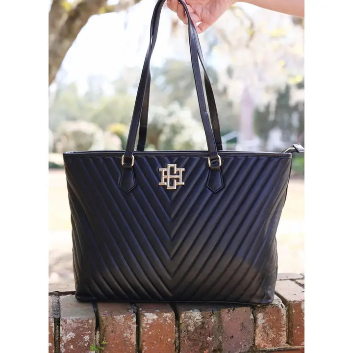 TABITHA QUILTED TOTE