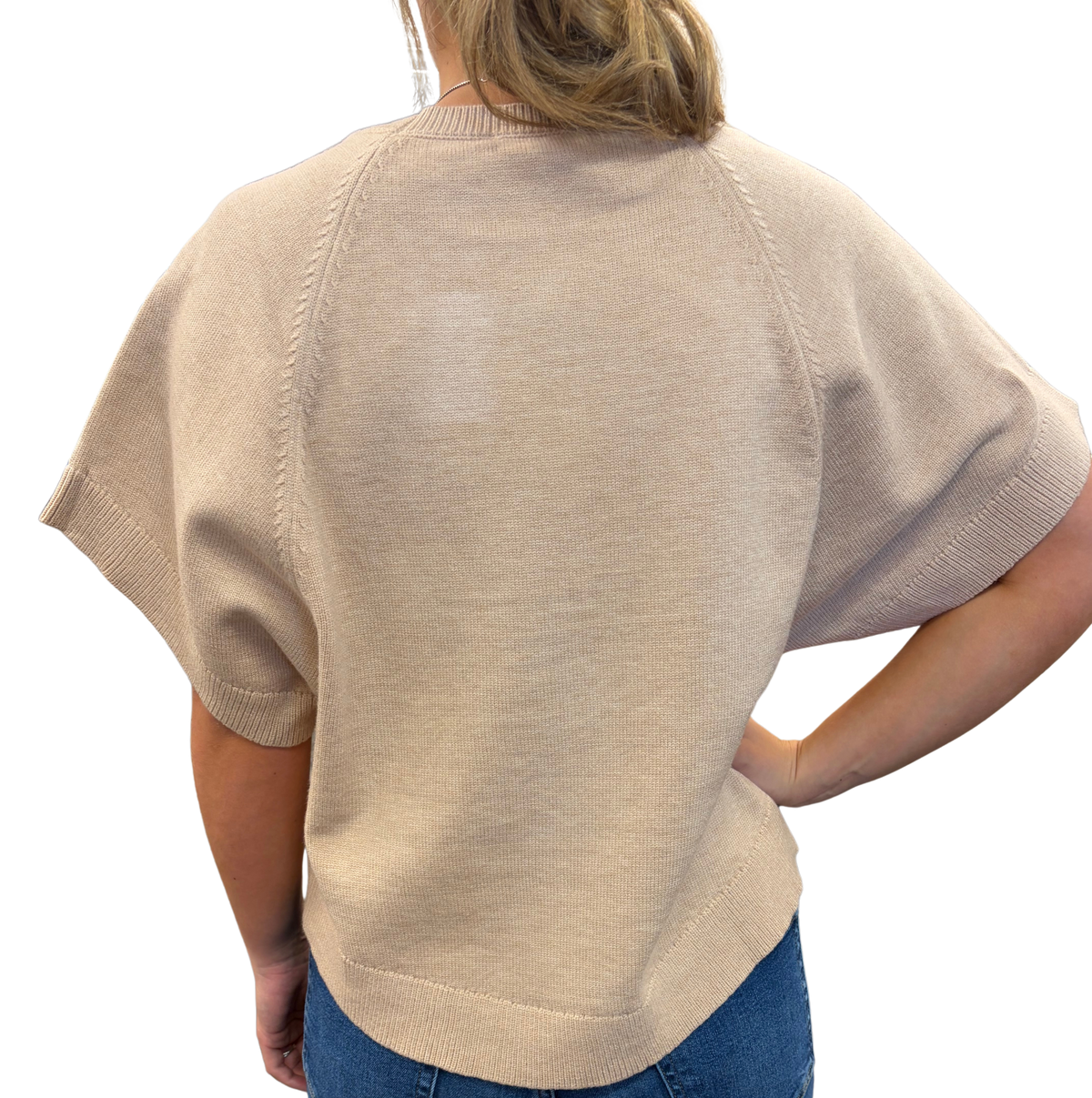 TULIP SLEEVE SWEATER