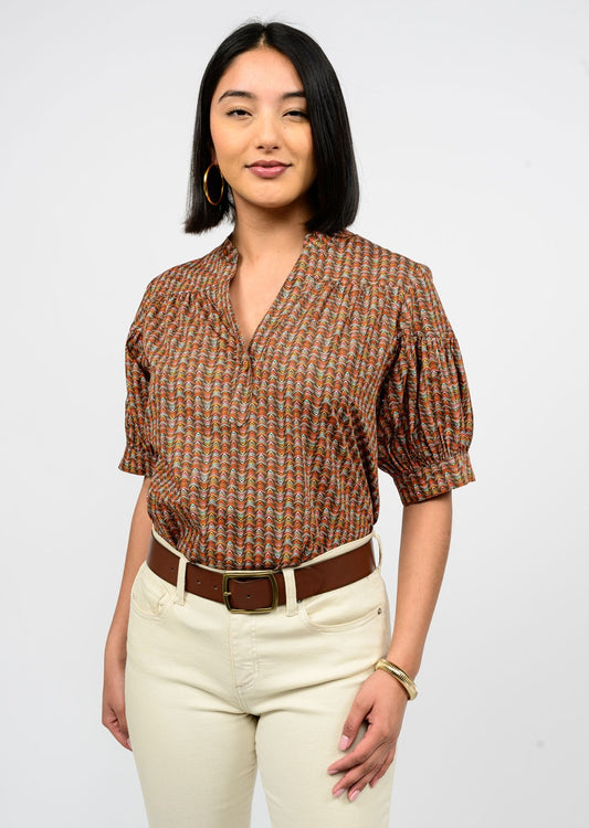 DRAPED IN STYLE TOP