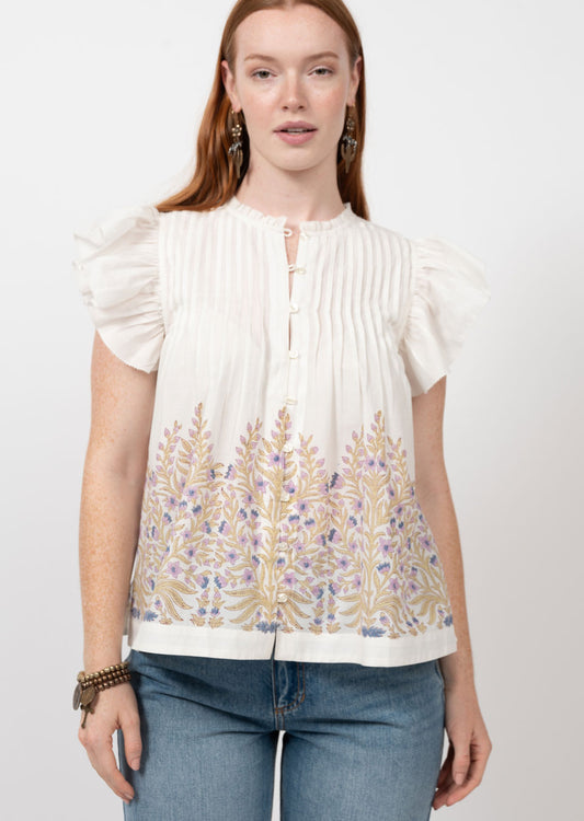 LATIS FLORAL TOP