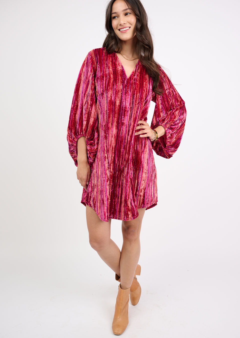 VELVET VINE DRESS