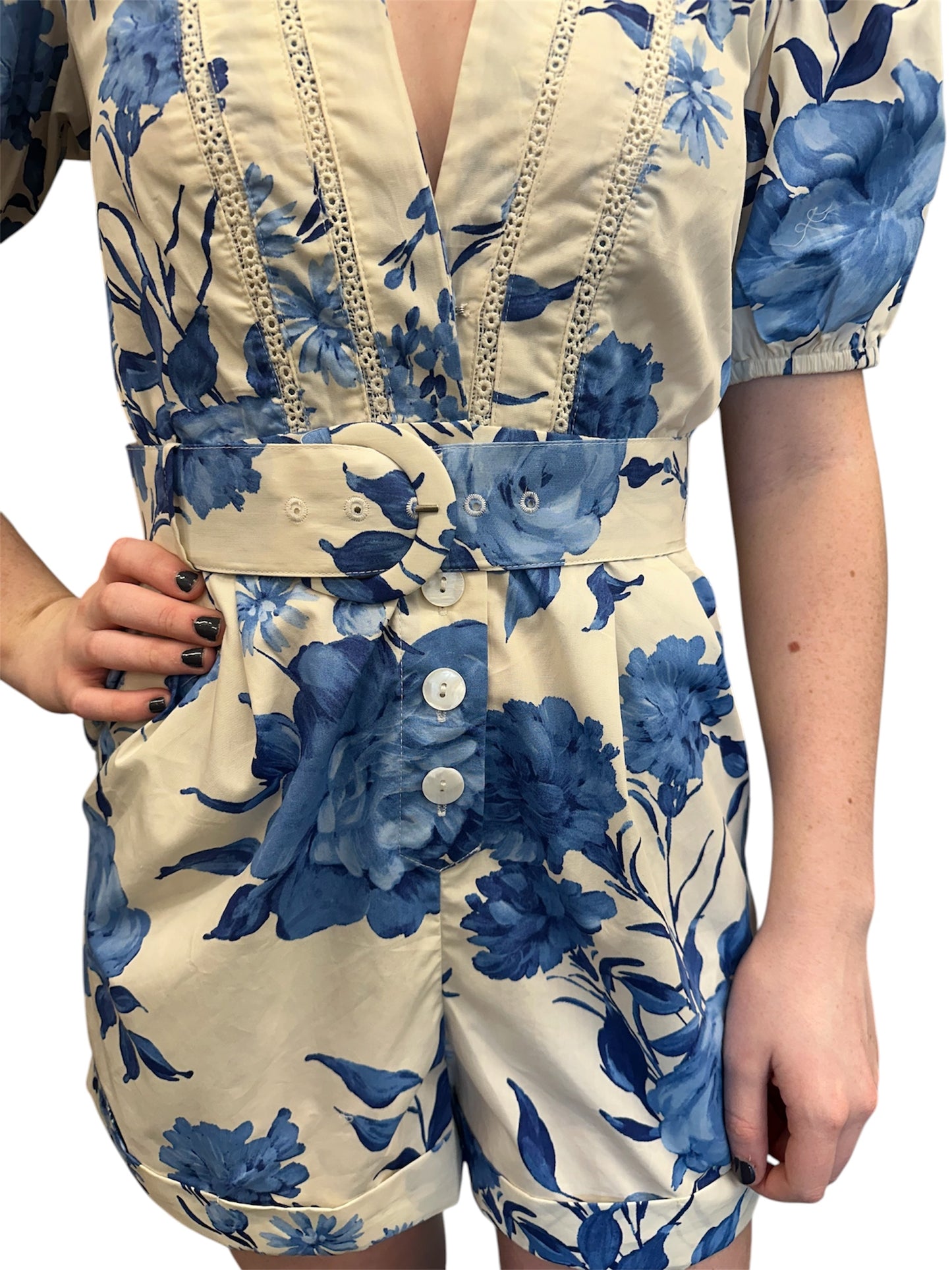 SOFT DETAILS ONLY ROMPER